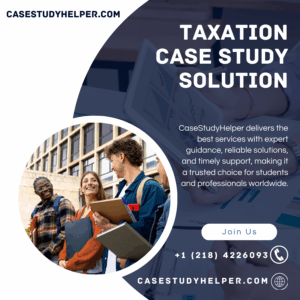 Taxation Case study solution
